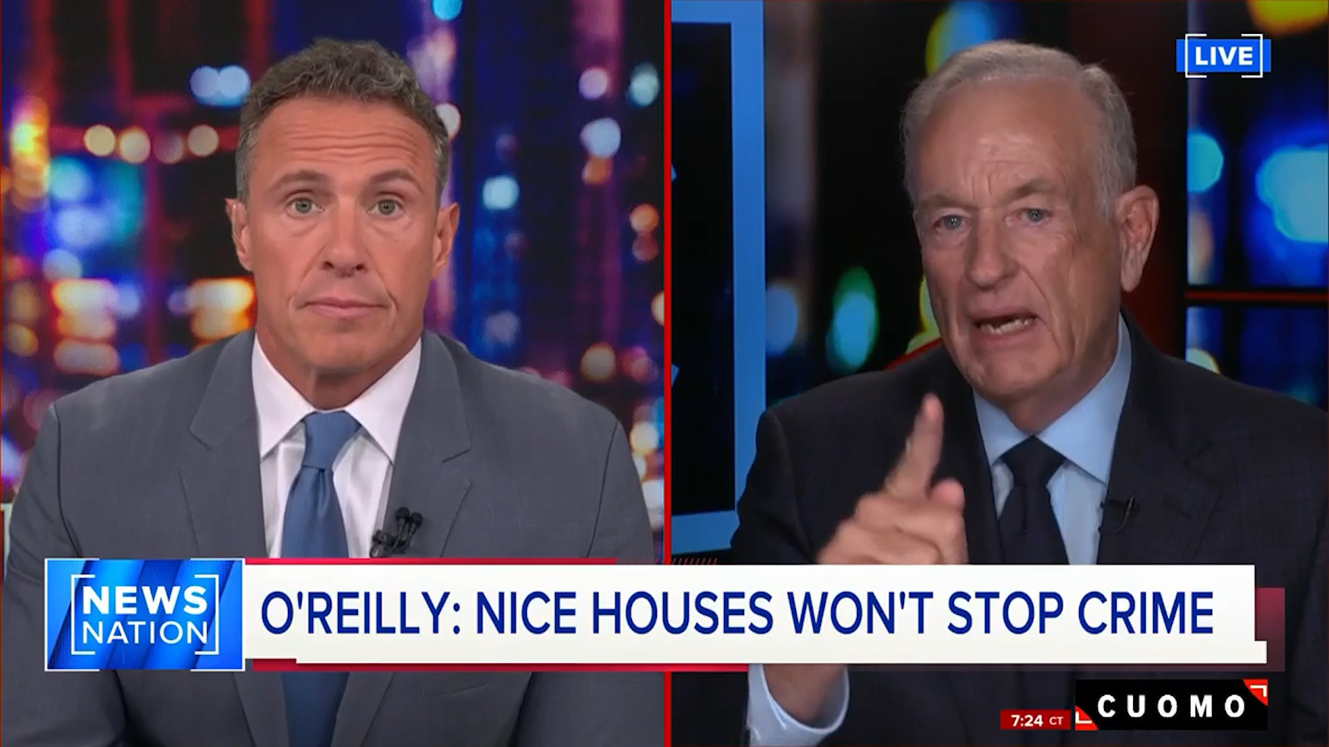 NewsNation: O'Reilly and Cuomo Butt Heads Over Trump Indictment