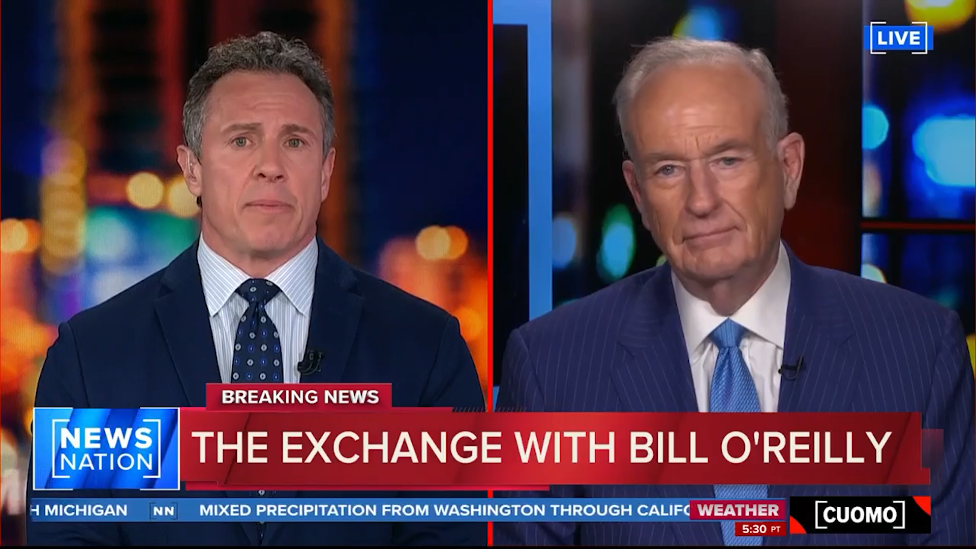 O'Reilly Talks Trump, DeSantis, Biden, & More With Cuomo