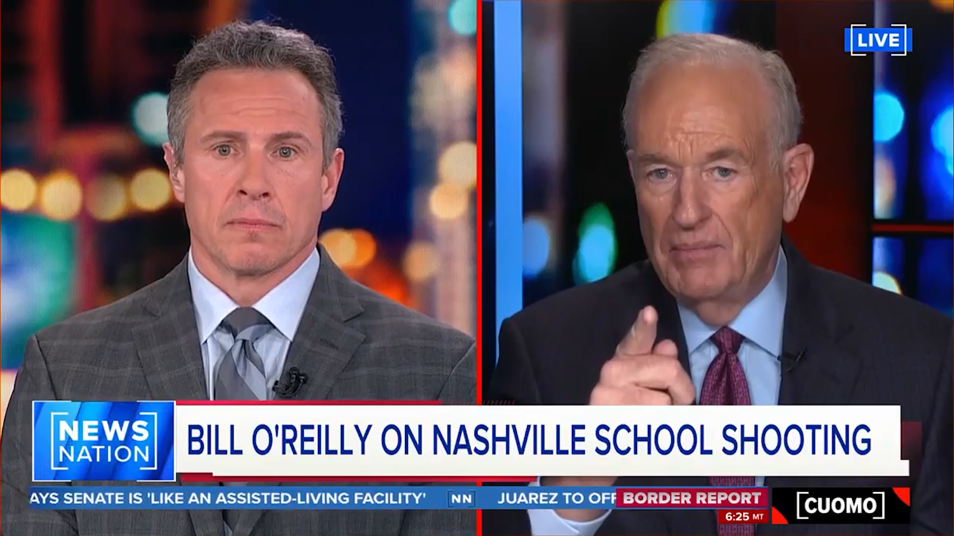 O'Reilly & Cuomo Talk Tennessee Shooting, Donald Trump, & More