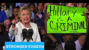Hillary Goes Ballistic on Protester