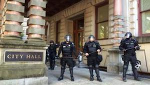 Cop-Haters Invade Portland City Hall