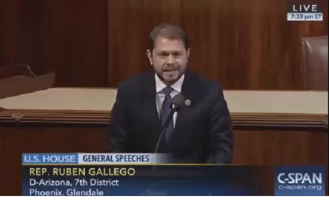 Congressman Slanders Trump on the Floor of the House