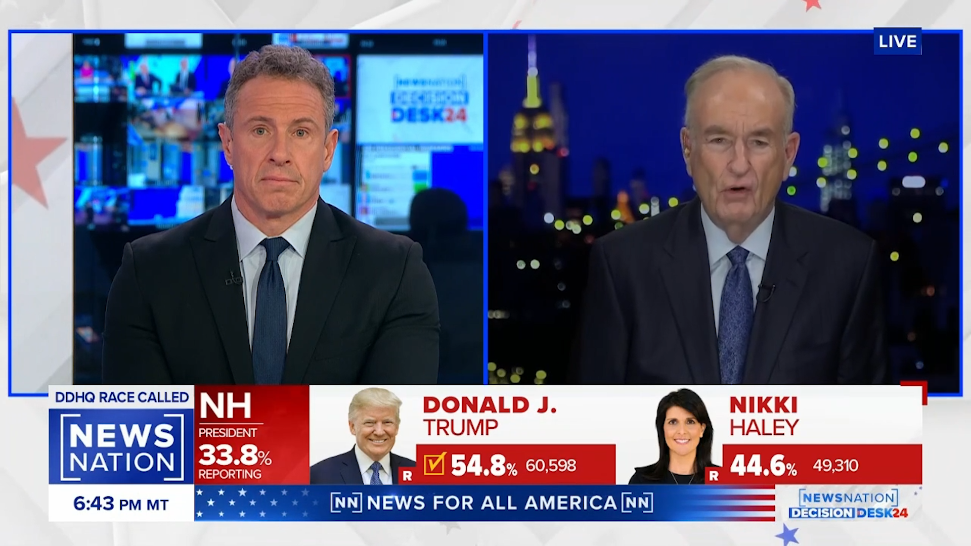 O'Reilly on NewsNation: Trump Should Debate Haley
