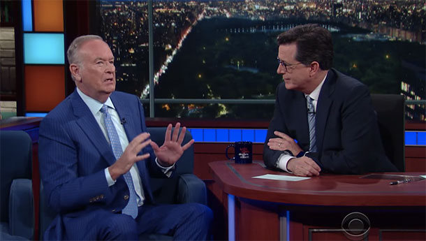 Bill Talks Trump on Colbert: 
