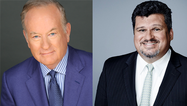 Bill O'Reilly and Ruben Navarrette on the California 