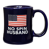 No Spin Husband Diner Coffee Mug