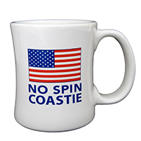 No Spin Coastie Diner Coffee Mug