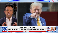 Ramaswamy Says Trump Wins Either Way