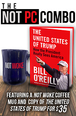 Father's Day Special - Not Woke Coffee Mug and United States of Trump Hardcover