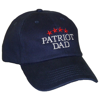 Patriot Dad Unstructured Baseball Cap