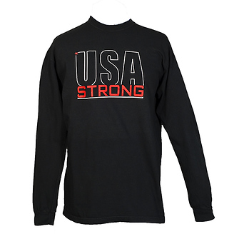 USA Strong Men's Long Sleeve T-Shirt