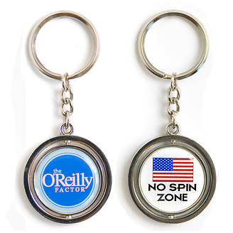 The O'Reilly Factor / No Spin Zone Keychain
