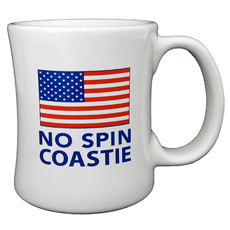 No Spin Coastie Diner Coffee Mug
