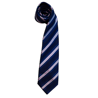 Brioni Tie (Grey Striped)