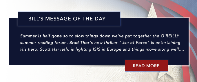O'Reilly's Summer Reading Forum