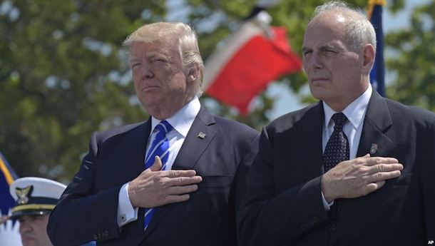 Quiz: General John Kelly Takes Over as Chief of Staff