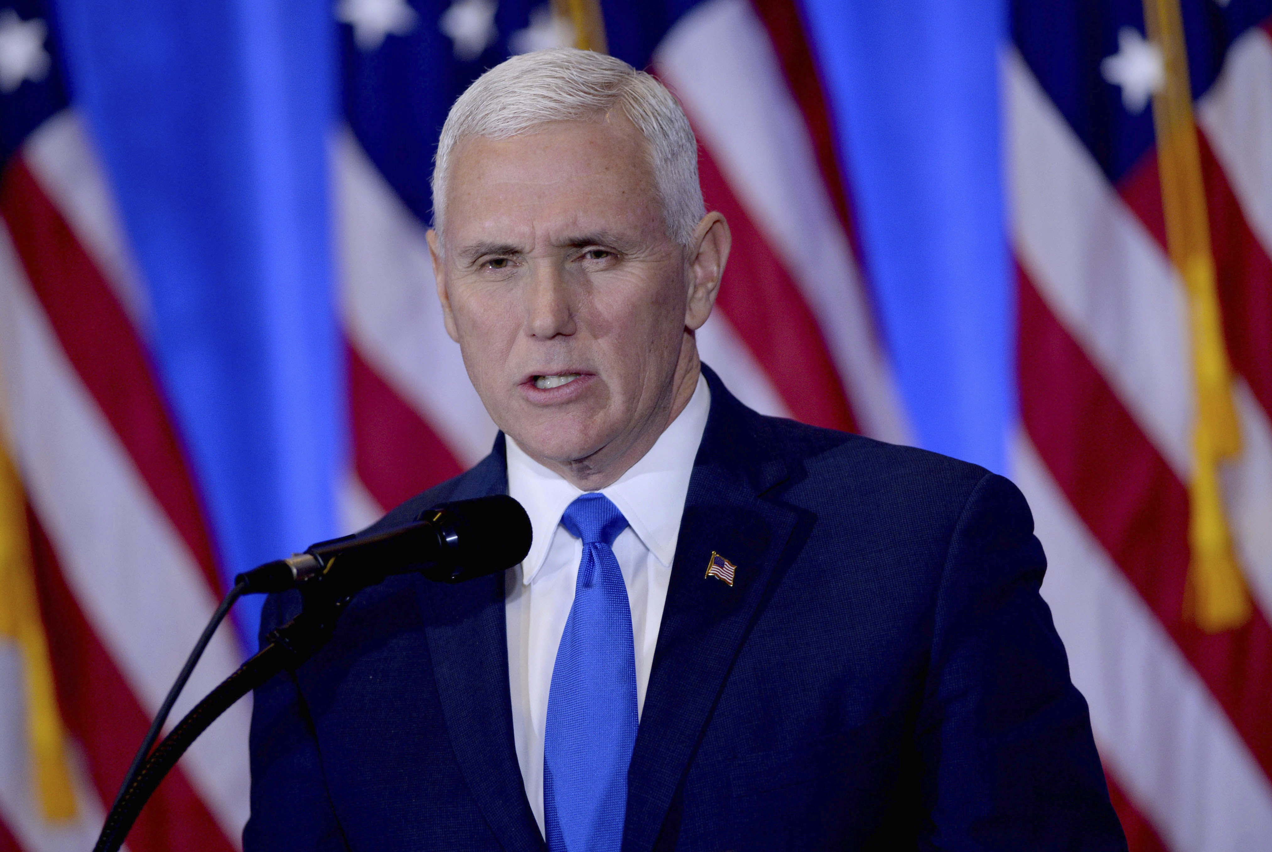 Pence Drops Out