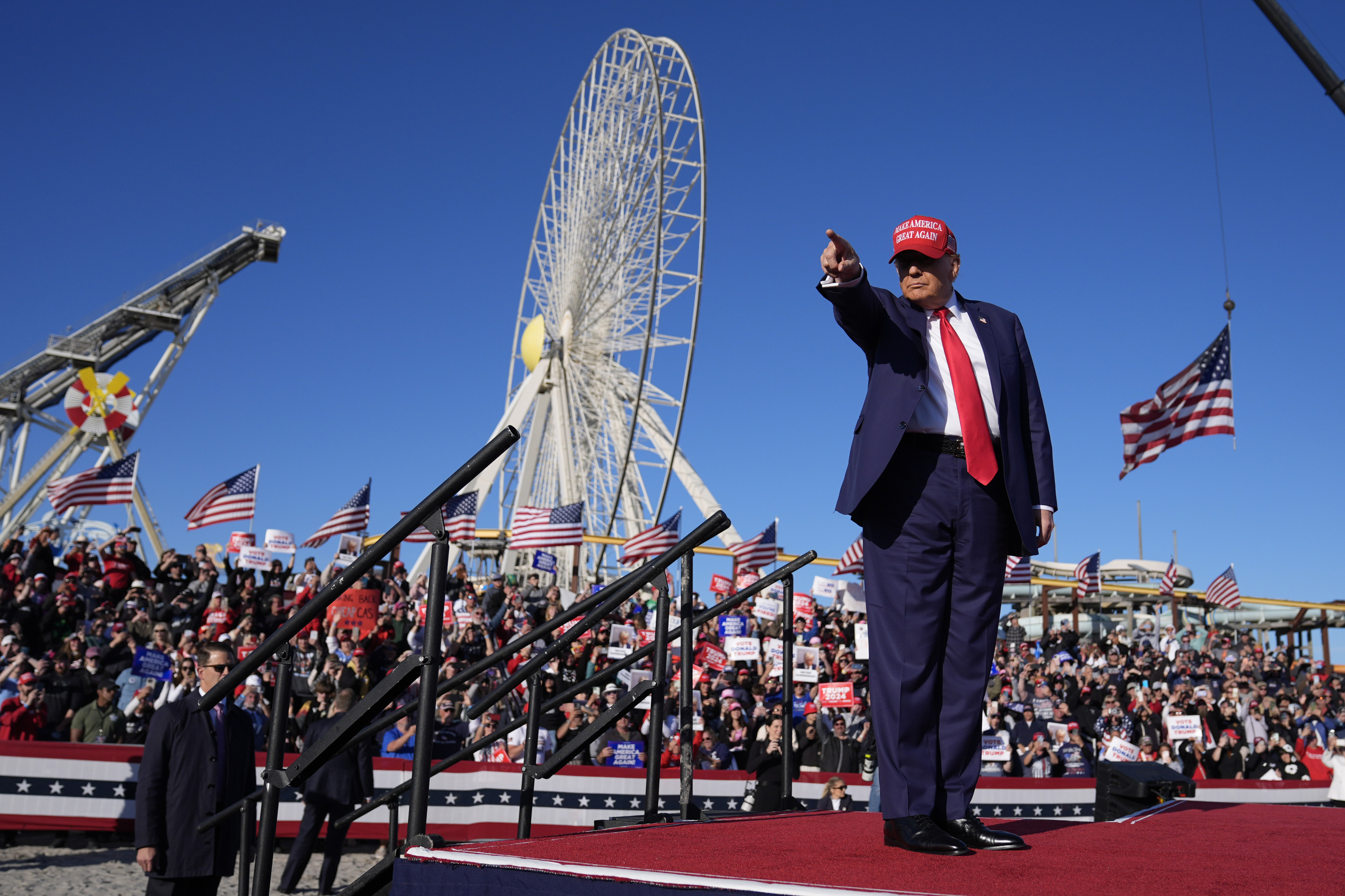 Trump Rally Sends Message