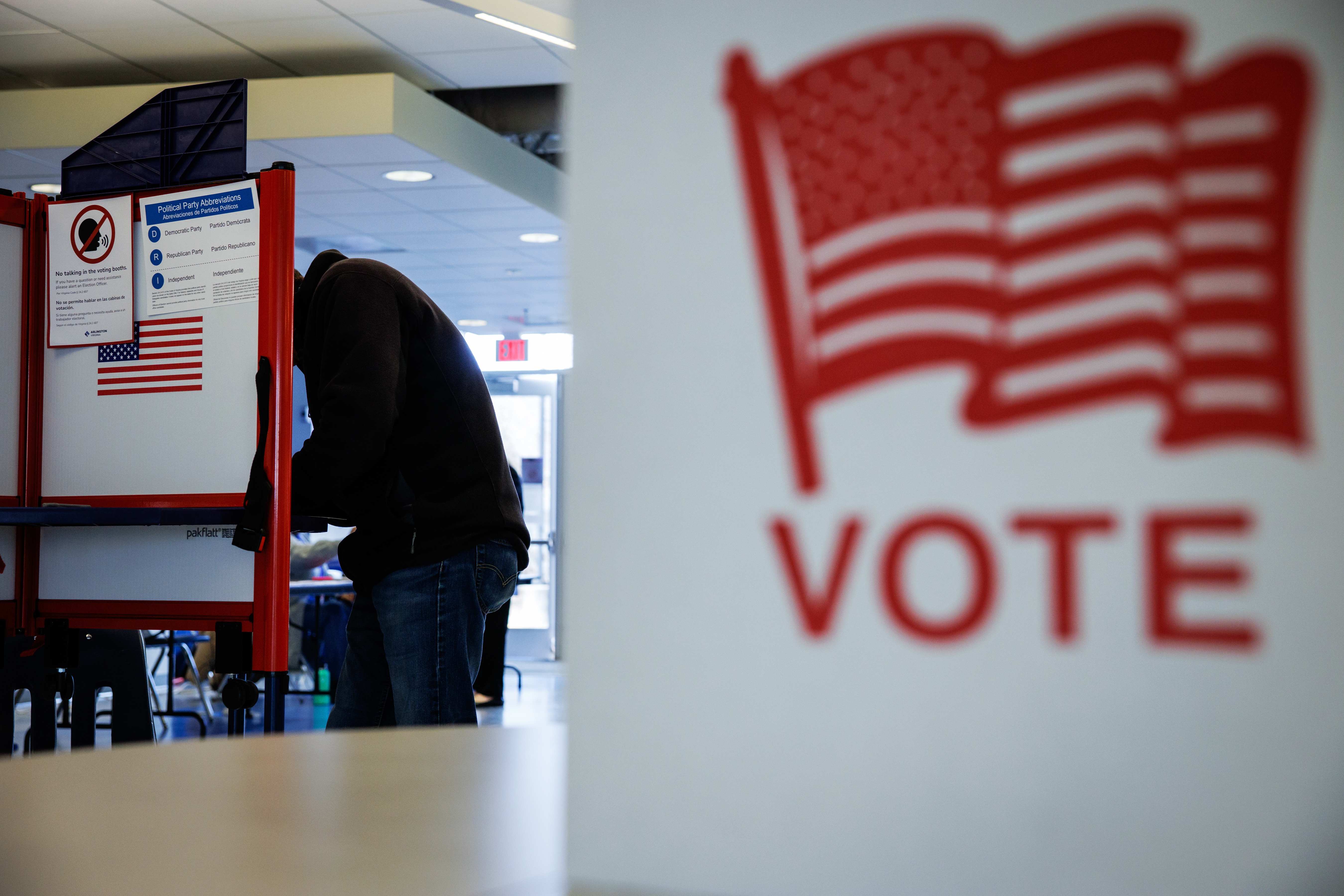 Midterm Voters Split