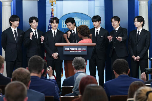 The White House and BTS