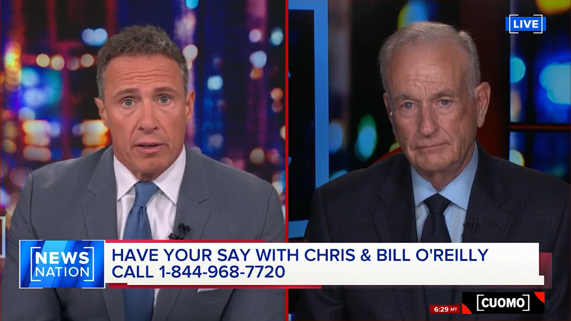 What Do O'Reilly & Cuomo Agree Upon, Regarding Biden?