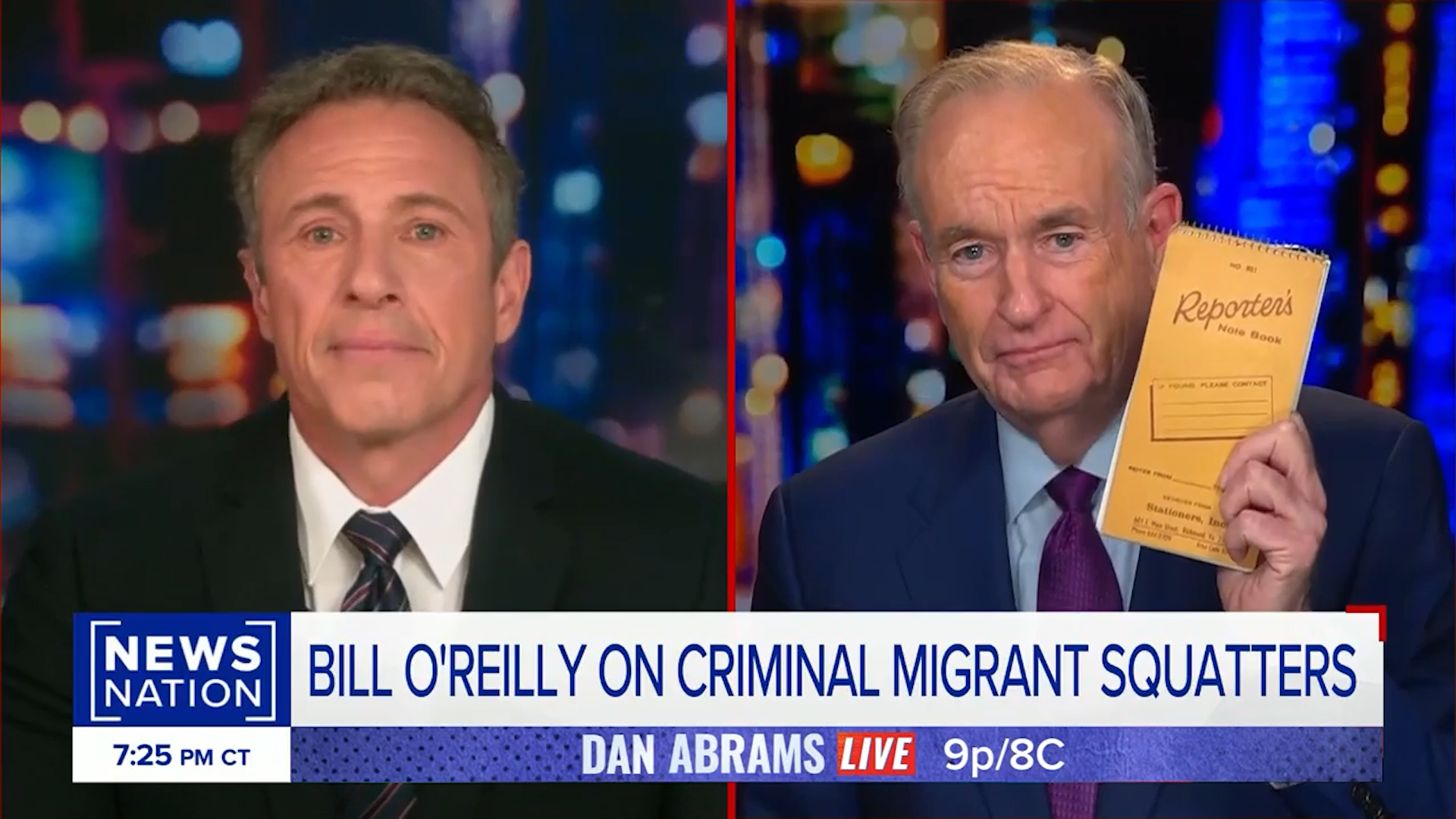 O'Reilly and Cuomo Talk 'Violent Chaos' in New York