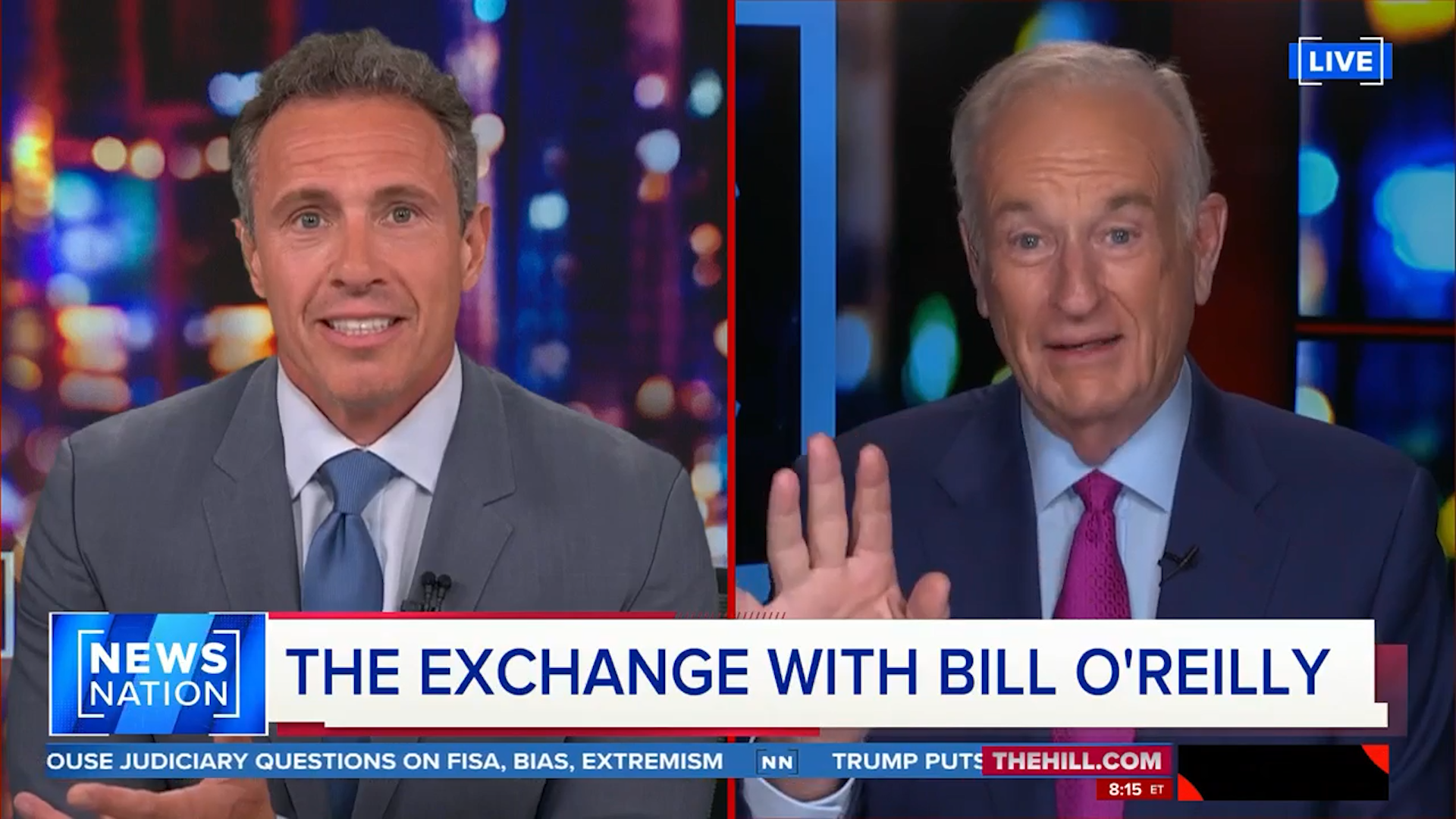 O'Reilly & Cuomo Take Callers: Debate FBI Image, Biden Investigation