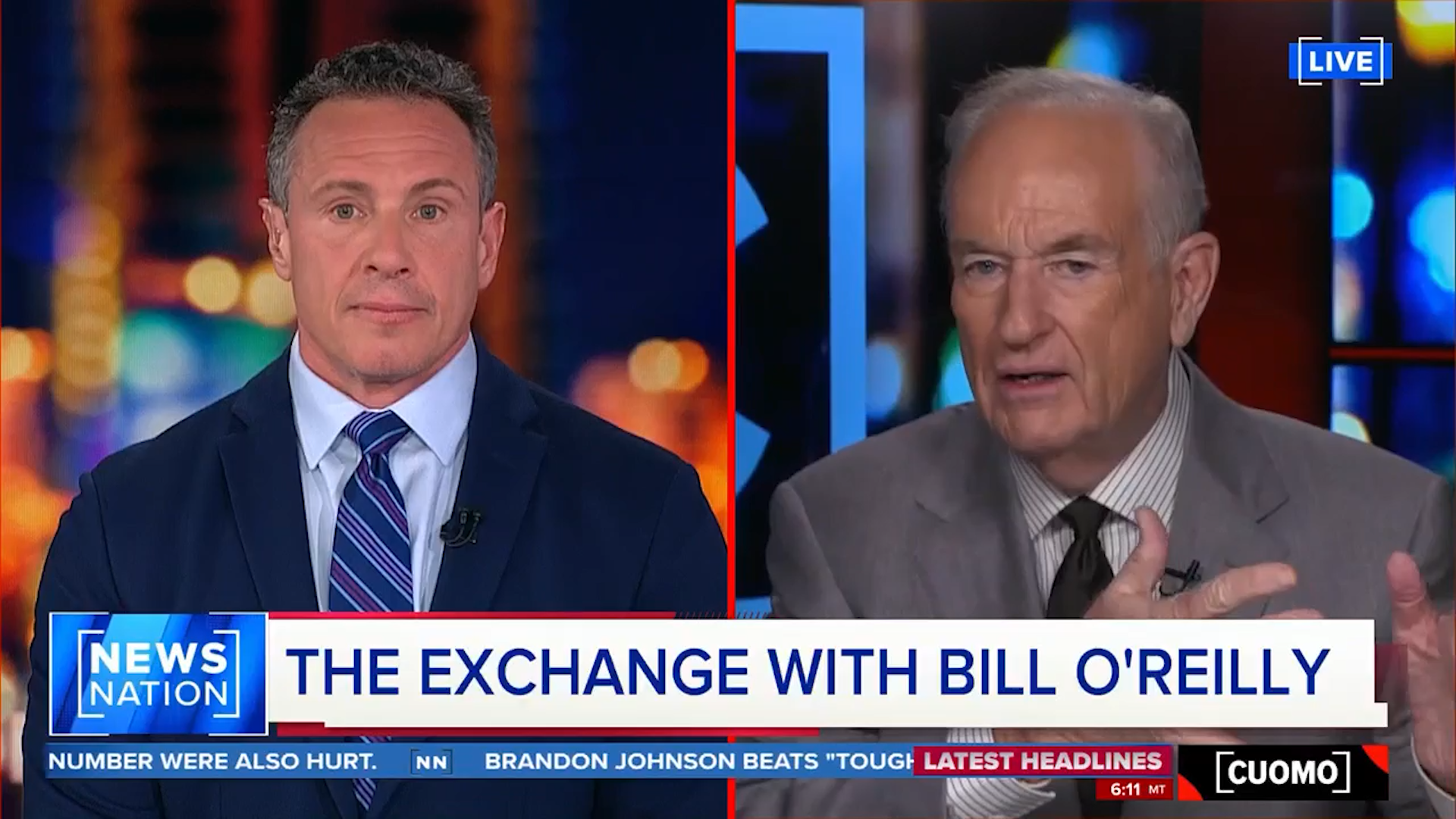 O'Reilly & Cuomo Debate Trump, Alvin Bragg