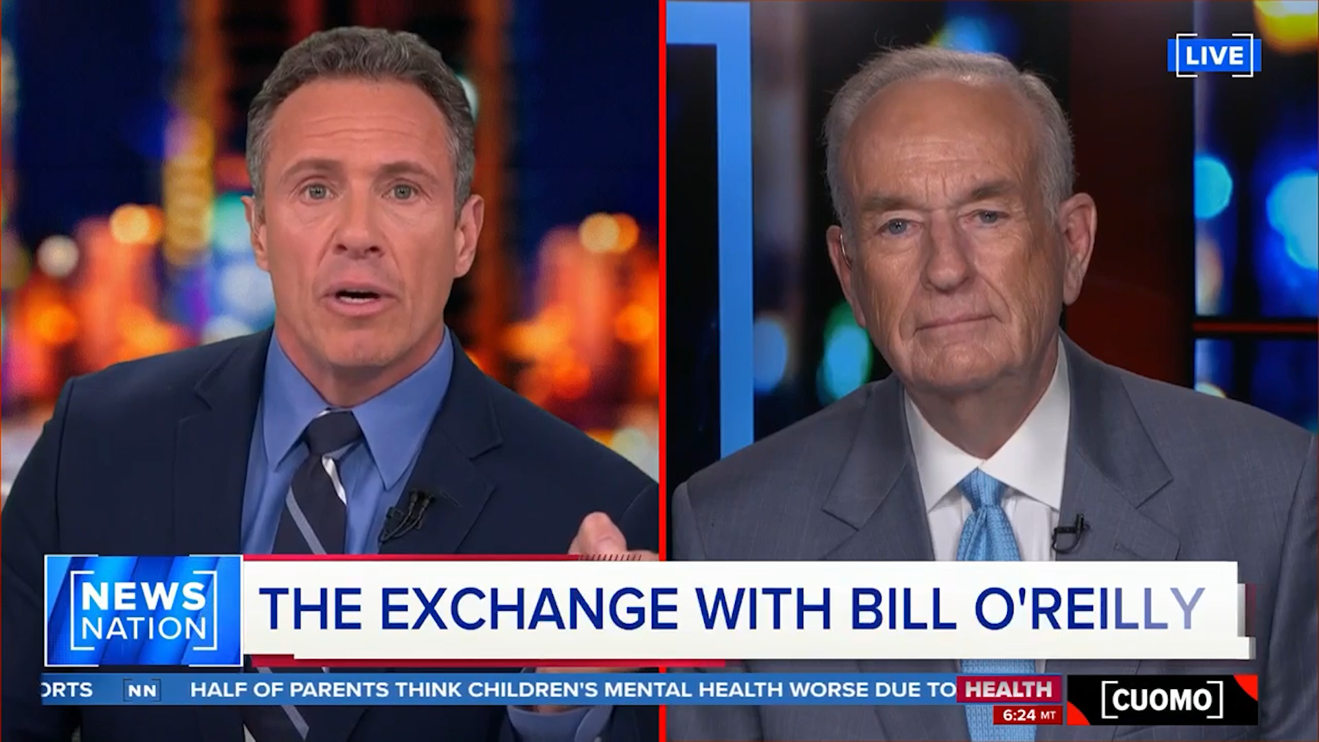 O'Reilly vs. Cuomo on Biden, Trump's CNN Town Hall, Tucker Carlson Leaks