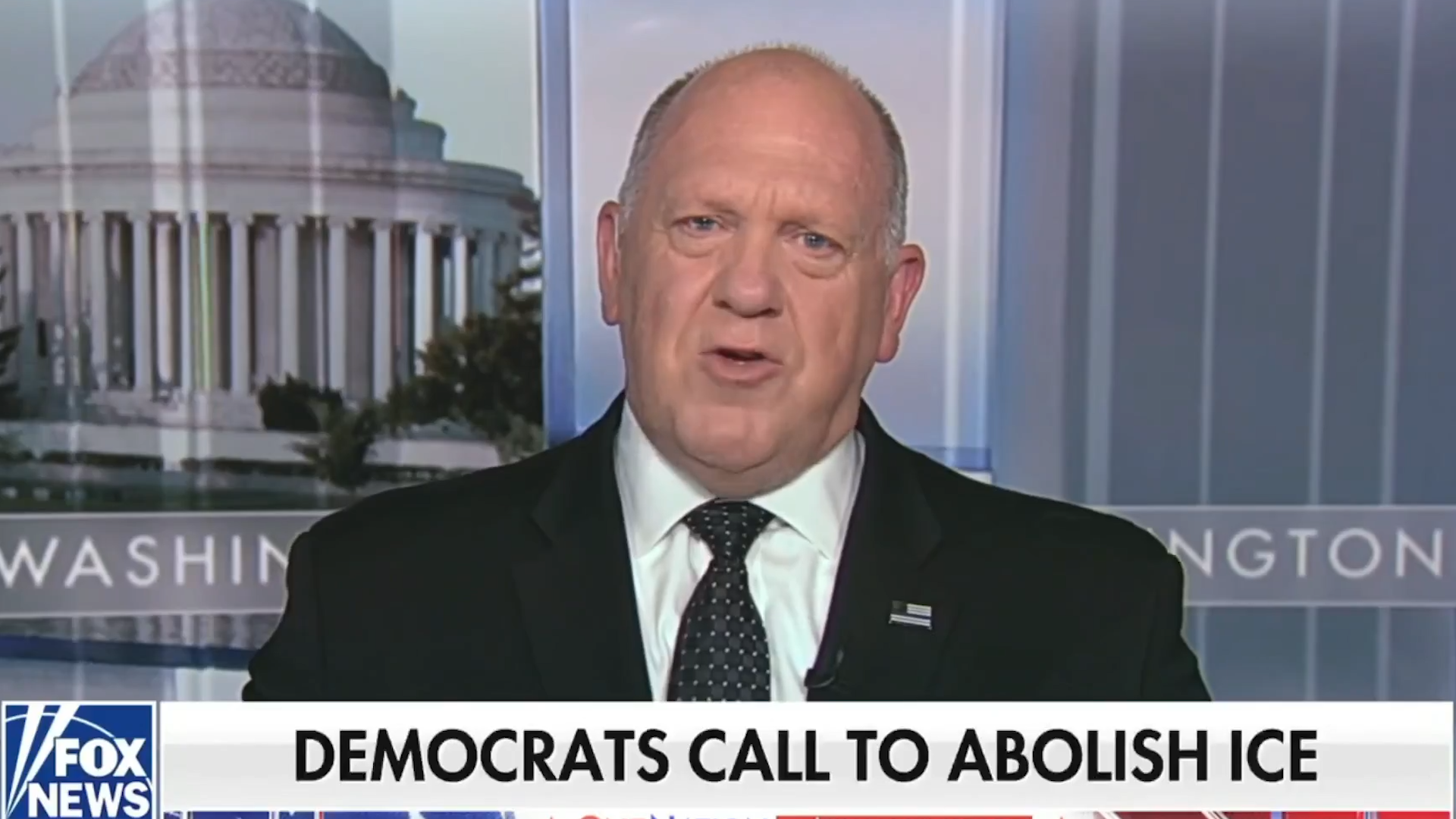 Tom Homan Throws Down the Gauntlet