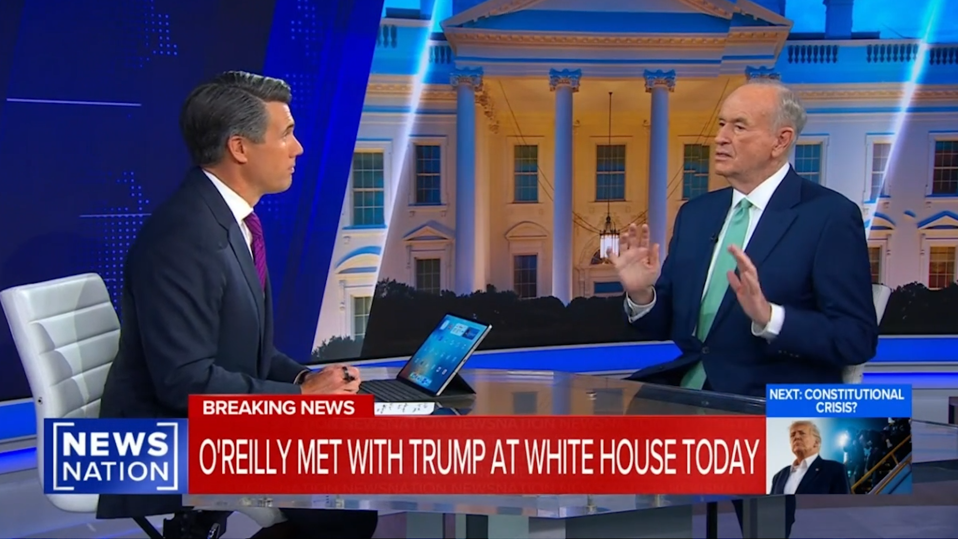 O'Reilly & Vittert on Bill's White House Visit, Trump vs. Putin