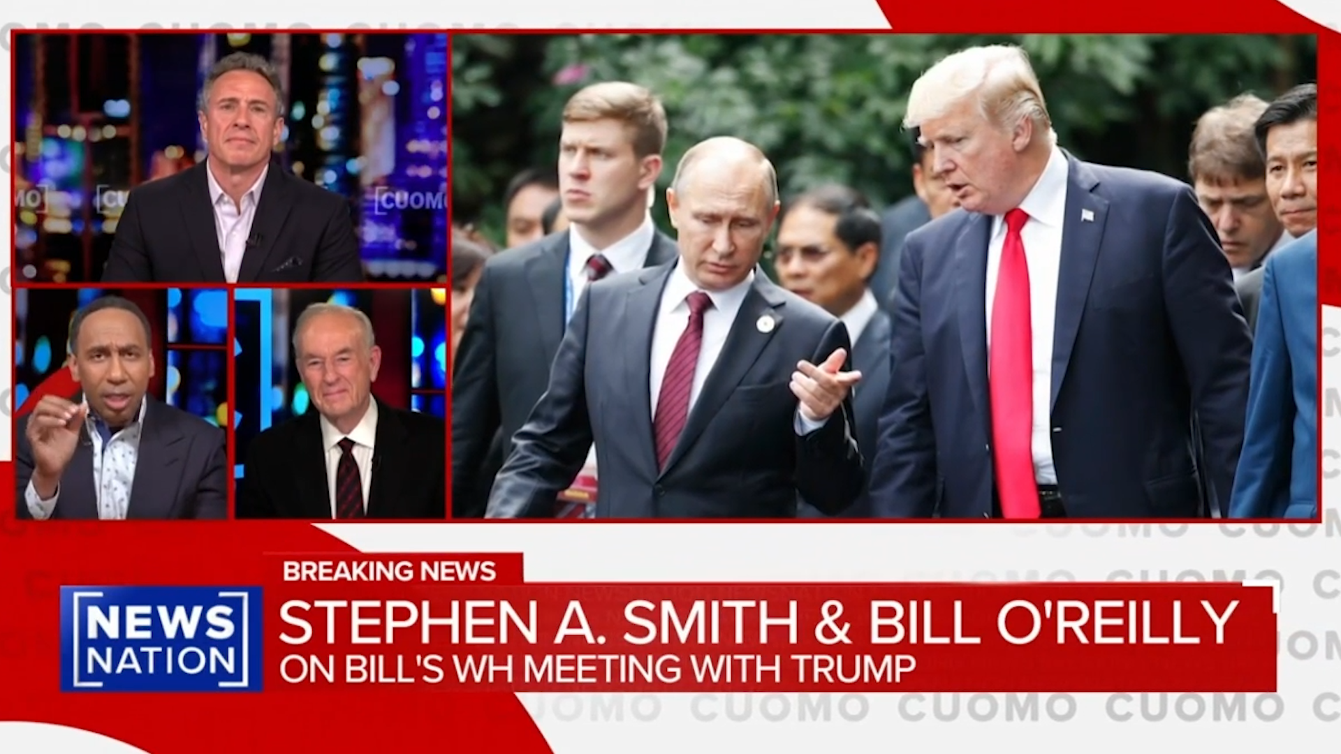 O'Reilly, Smith, & Cuomo on President Trump's Phone Call With Putin
