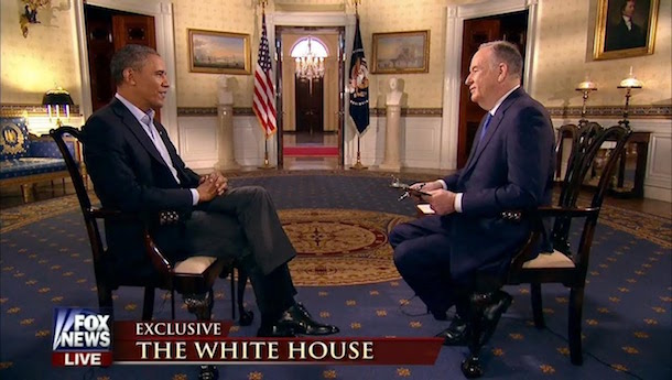 Watch Bill's 2014 Super Bowl Interview with President Obama