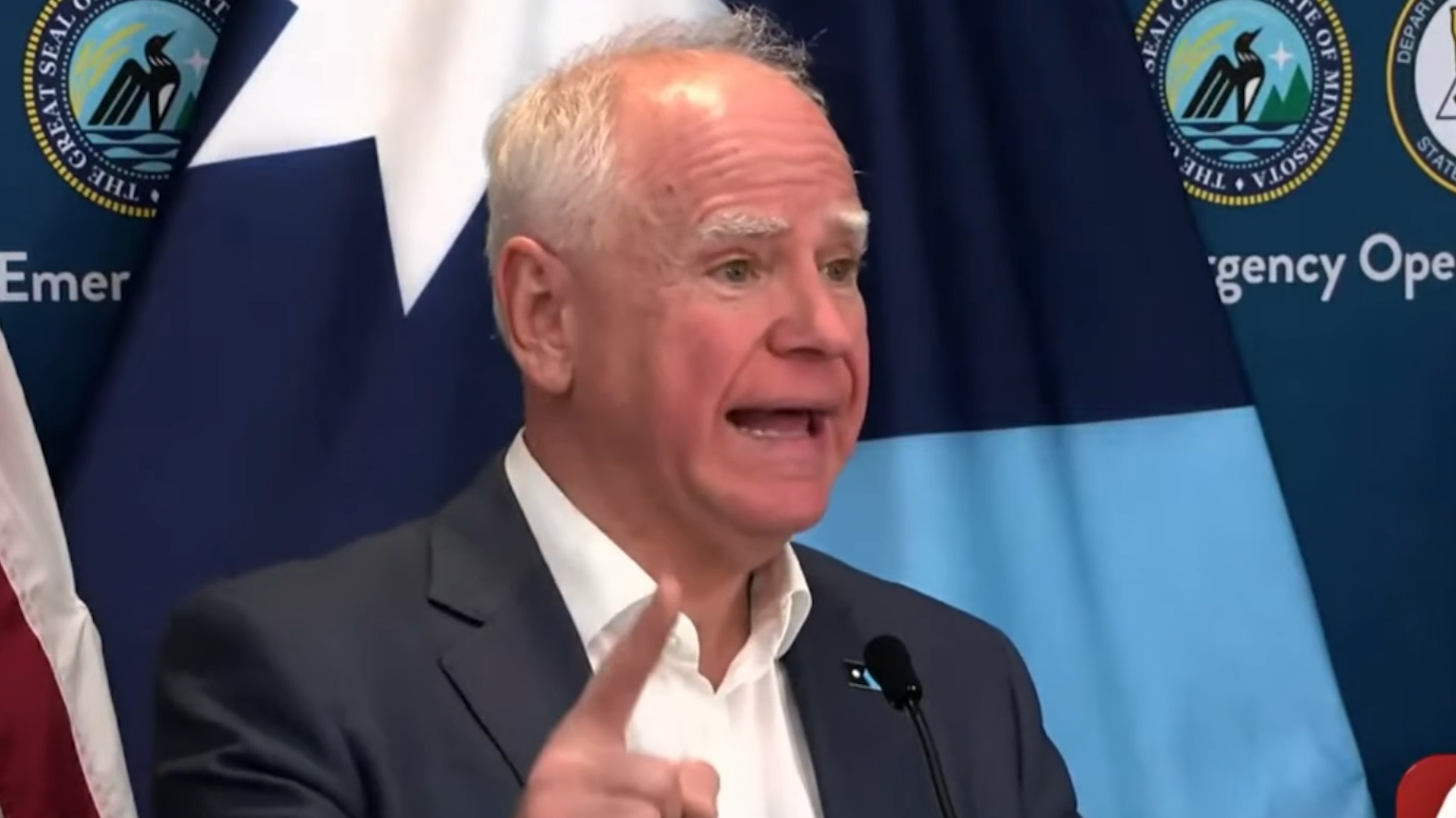 Tim Walz Again Uses Nazi Imagery