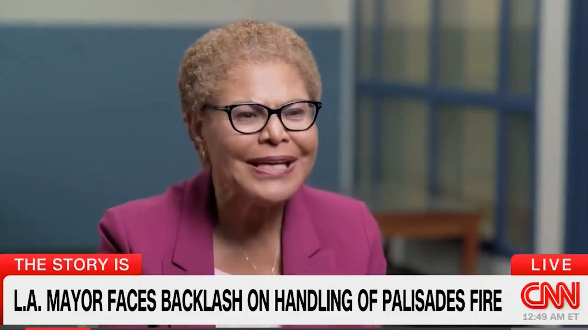 Mayor Karen Bass Grilled Over LA Fires