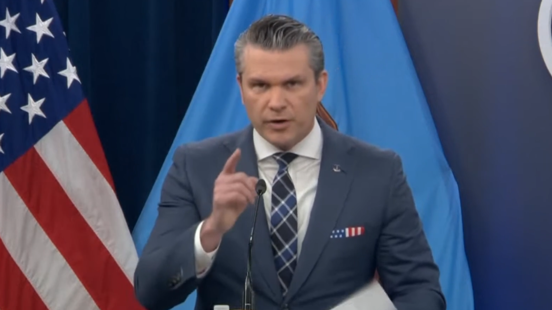 Pete Hegseth Declares War on Anti-Trump Media