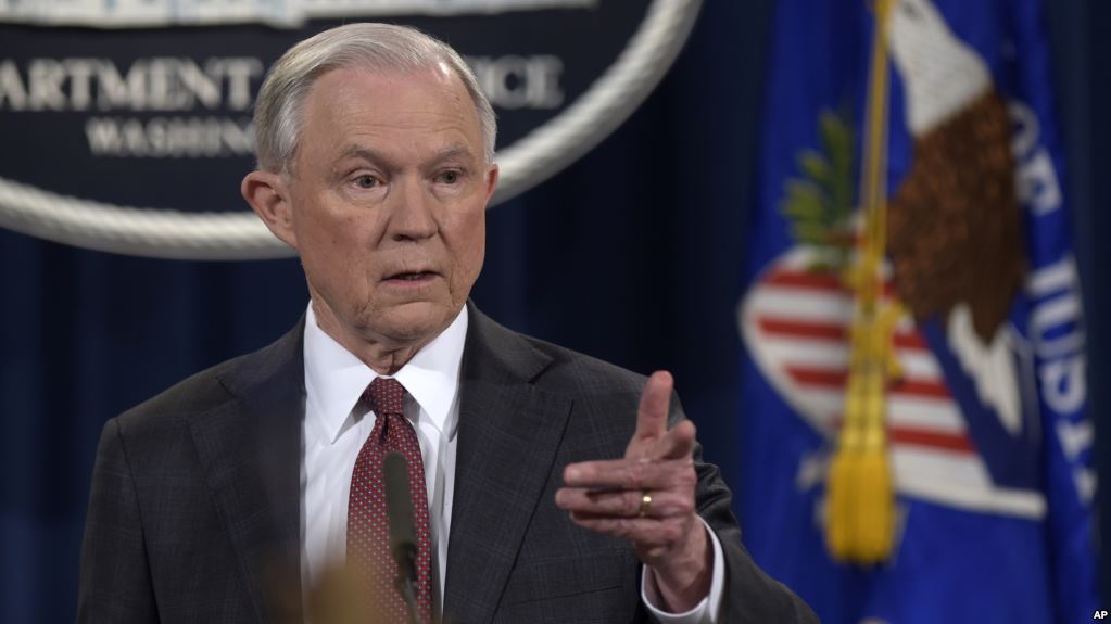 President Trump Says AG Jeff Sessions' Job Safe for Now