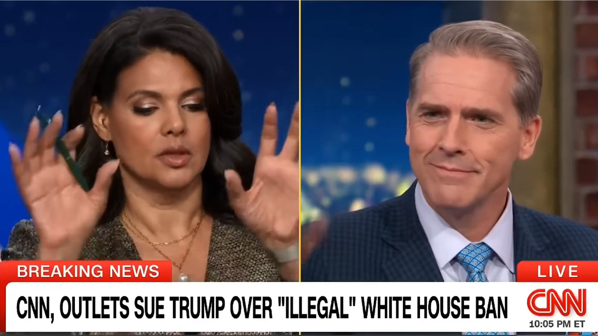 CNNs Scott Jennings Ducks Question on CNN Ban
