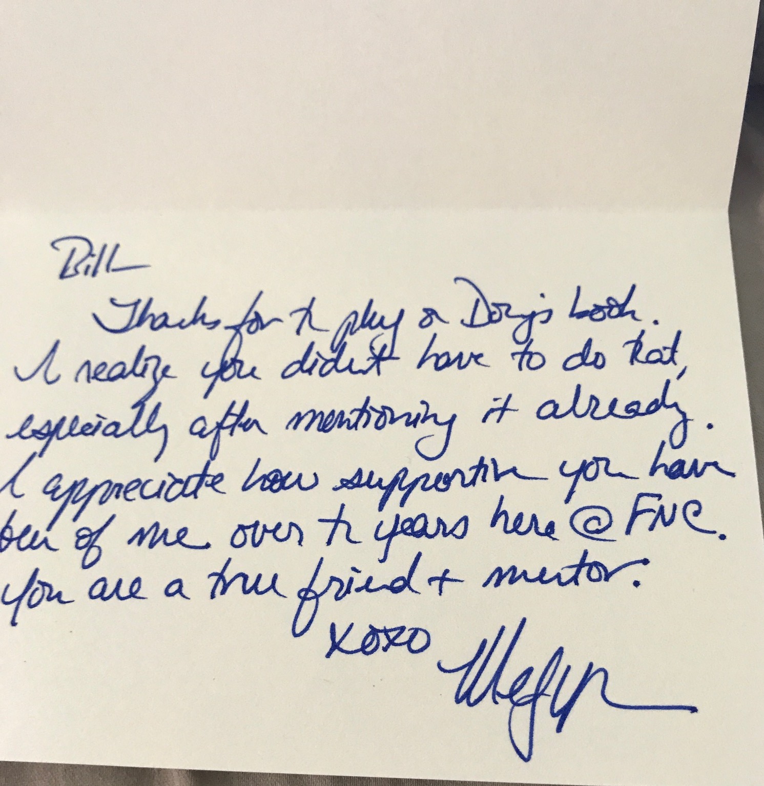 A letter from Megyn Kelly