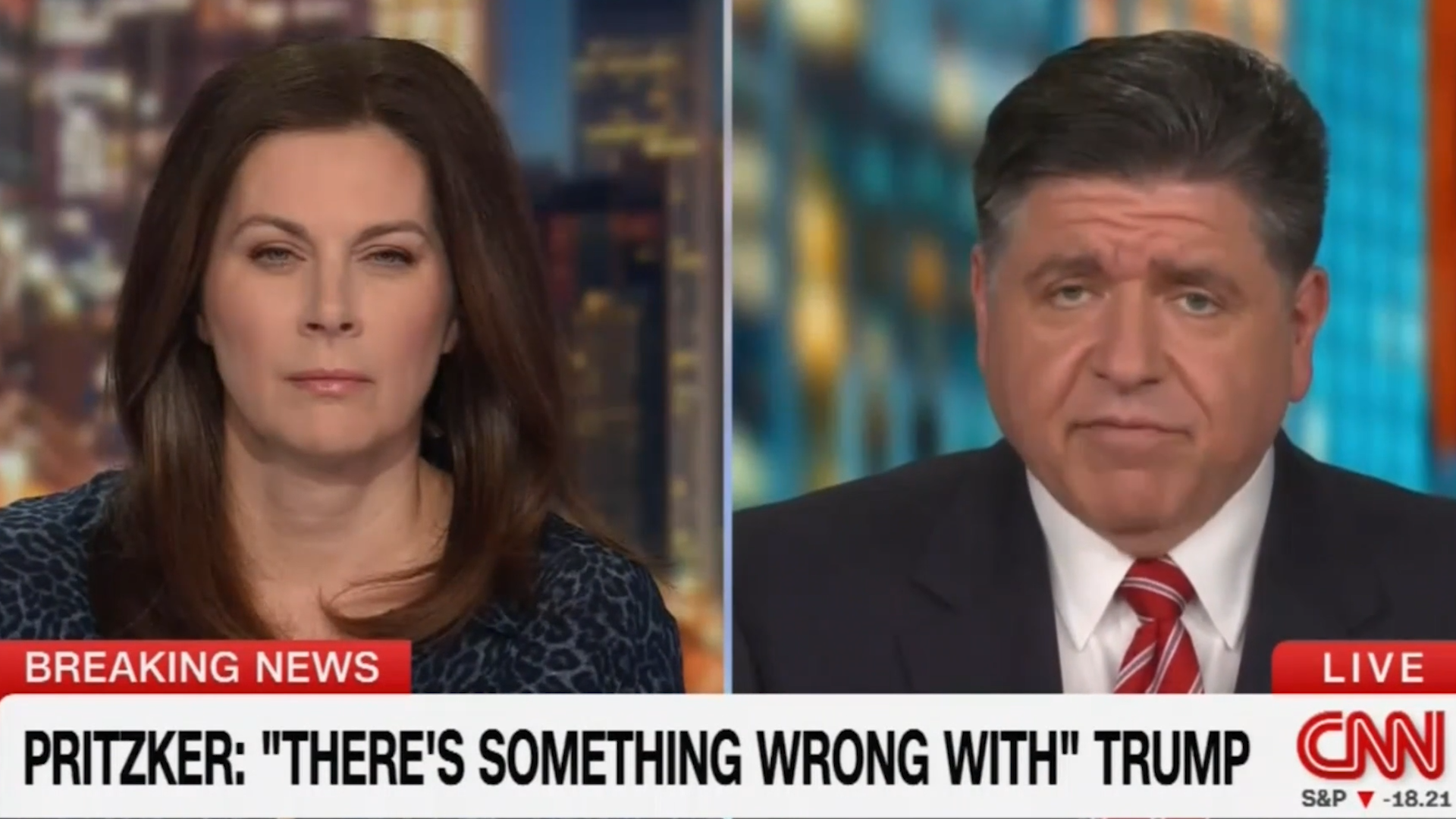 JB Pritzkers Diagnosis: Trump Has Dementia!