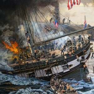 The Battle of the Monitor and Merrimack
