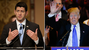 Trump Meets with Paul Ryan