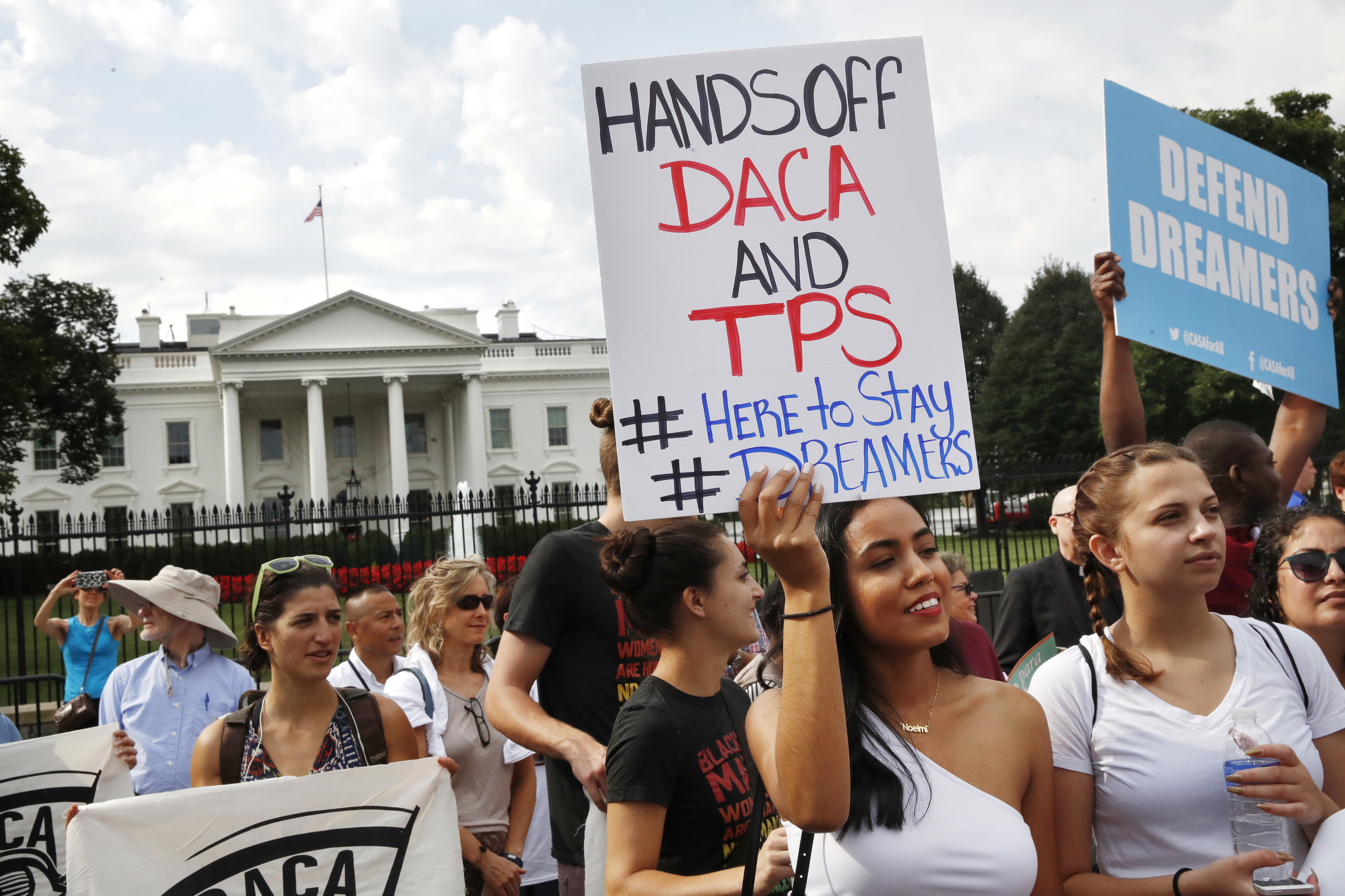 Trump Administration Announces End Of DACA, 'Dreamers' Protest