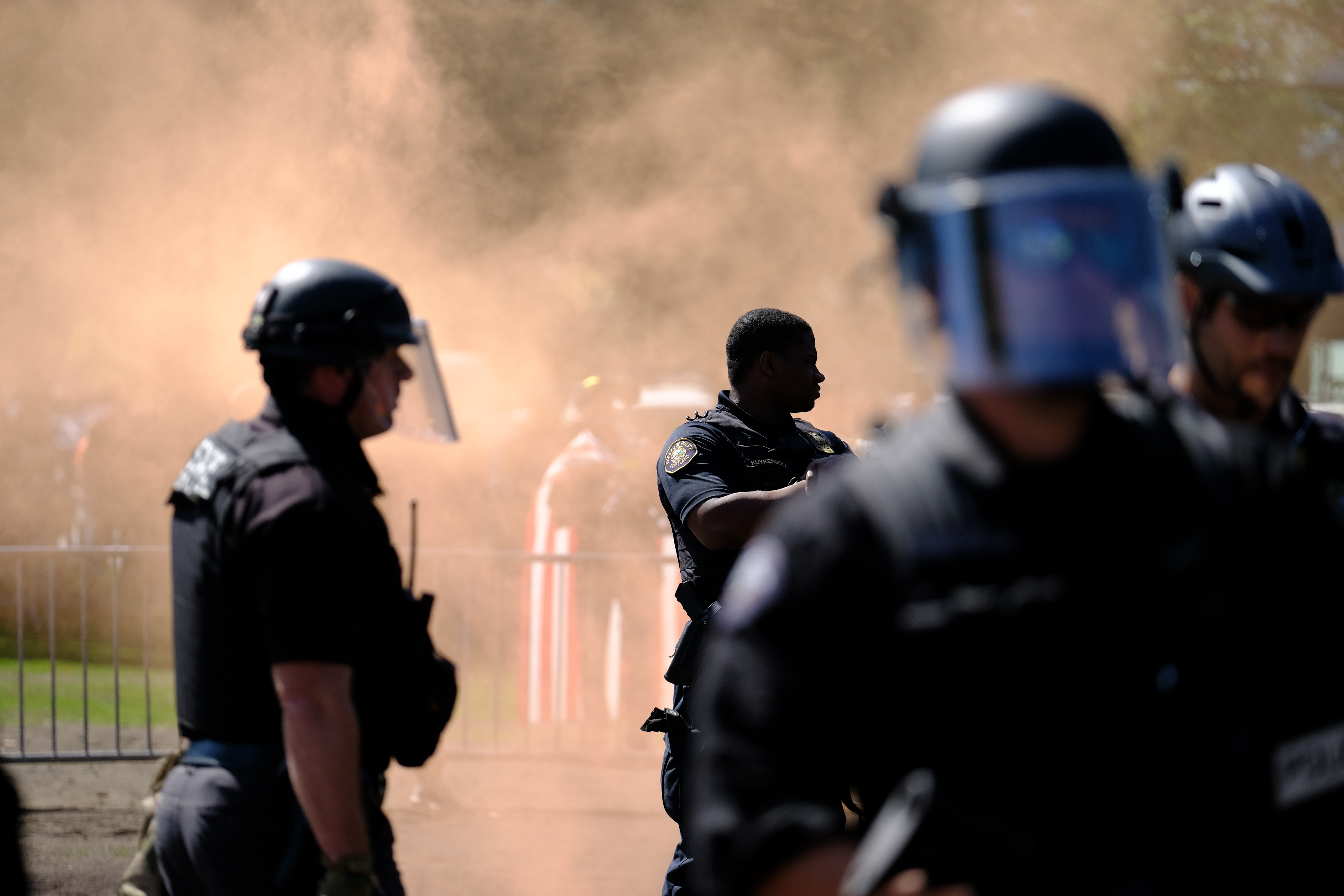 'Second Officer Injured': Antifa Launch Smoke Bombs, Other Projectiles At Portland Police