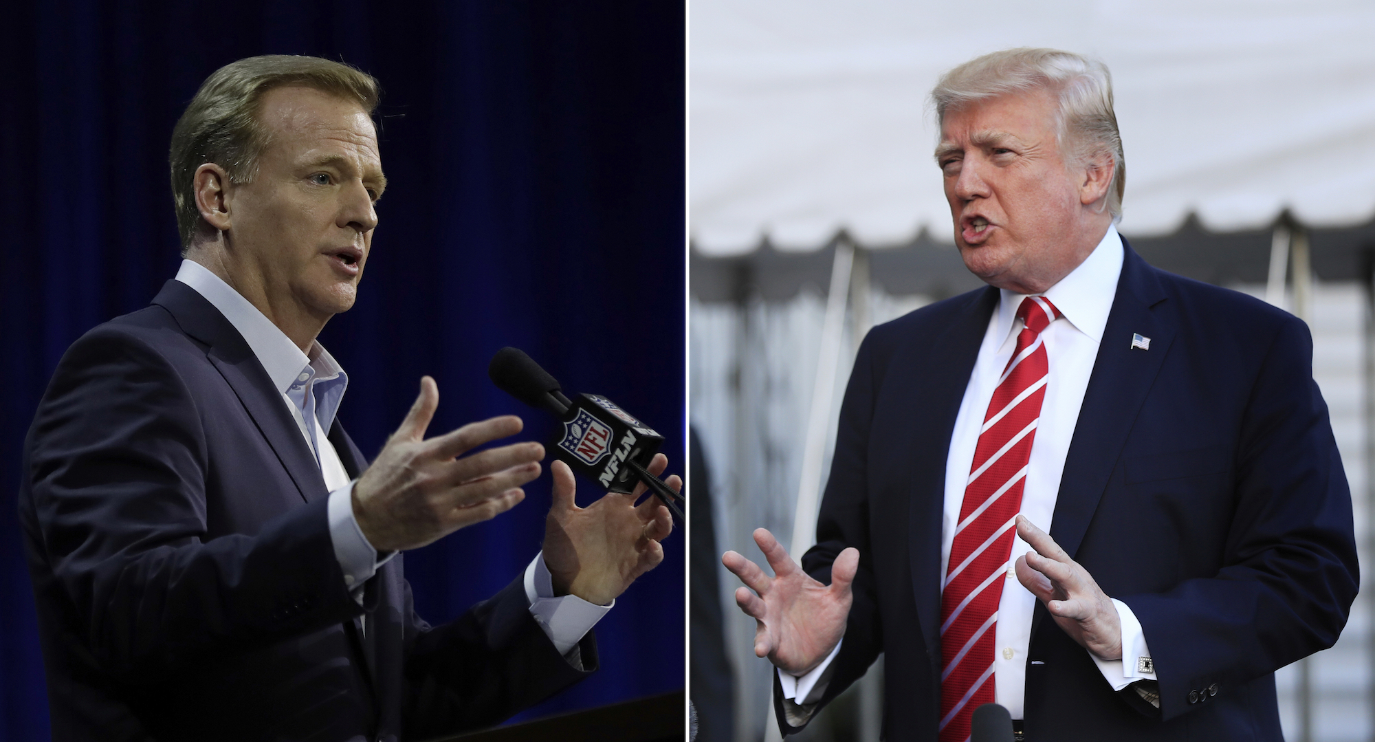 Roger Goodell Tells NFL Owners Everyone Should Stand For The National Anthem