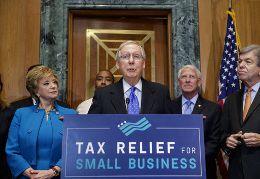 Senate GOP votes to begin debate on tax bill