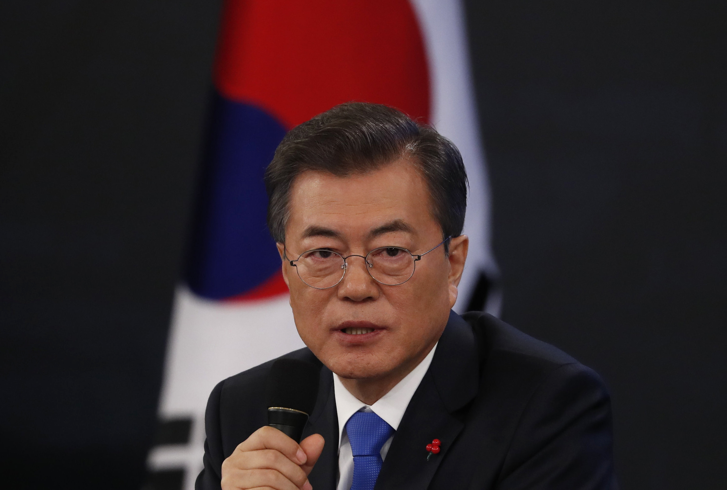 Trump deserves 'big credit' for sparking North Korea talks, South Korea's president says