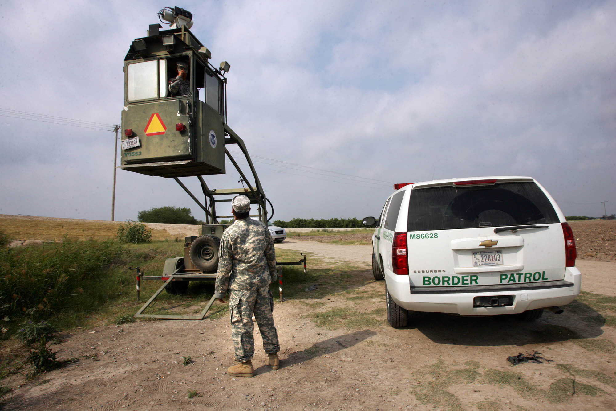 60 people found in refrigerated trailer at Texas border crossing