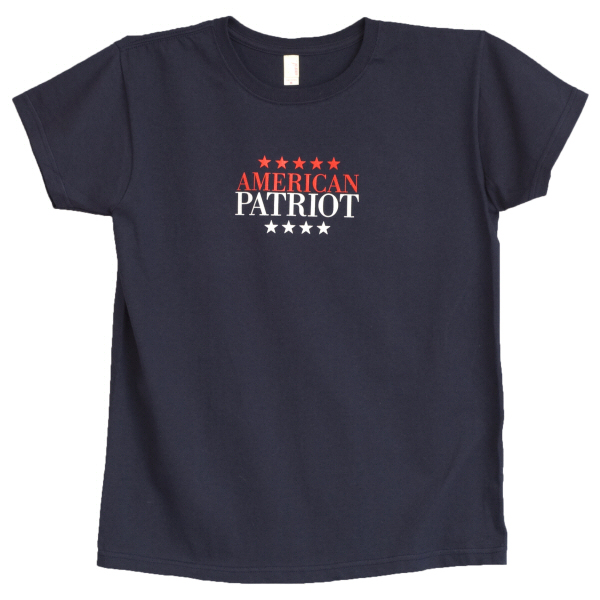 American Patriot Women's T-Shirt Large