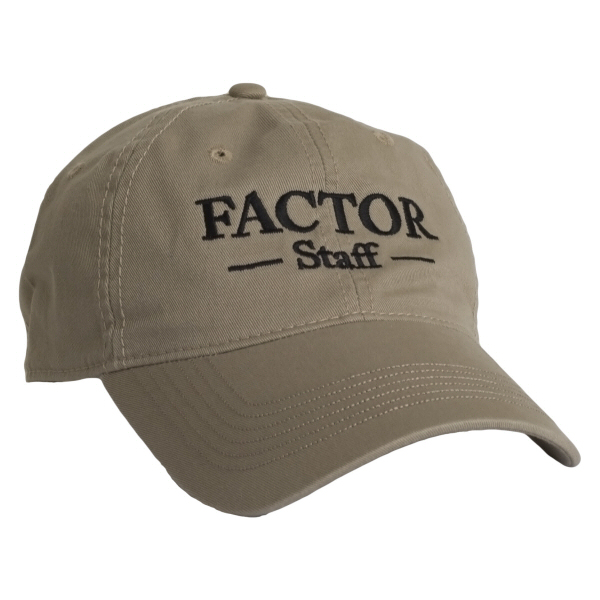 Factor Staff
Unstructured Baseball Cap Large